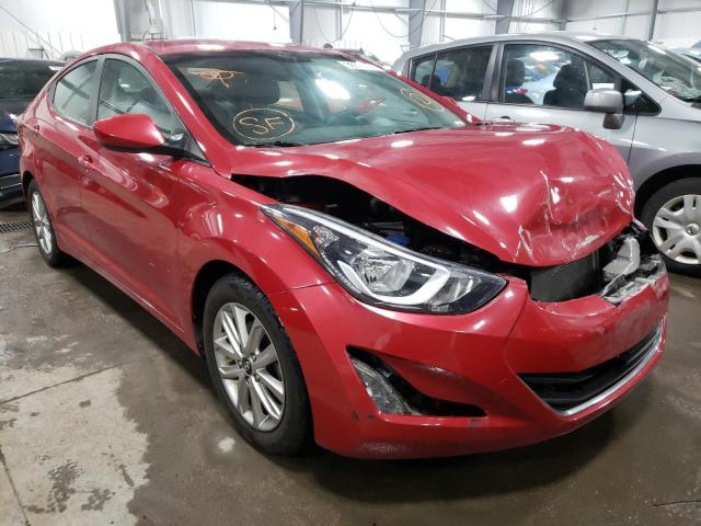 HYUNDAI ELANTRA SE 2015 kmhdh4ae6fu303356