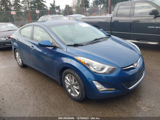 HYUNDAI ELANTRA 2015 kmhdh4ae6fu326023