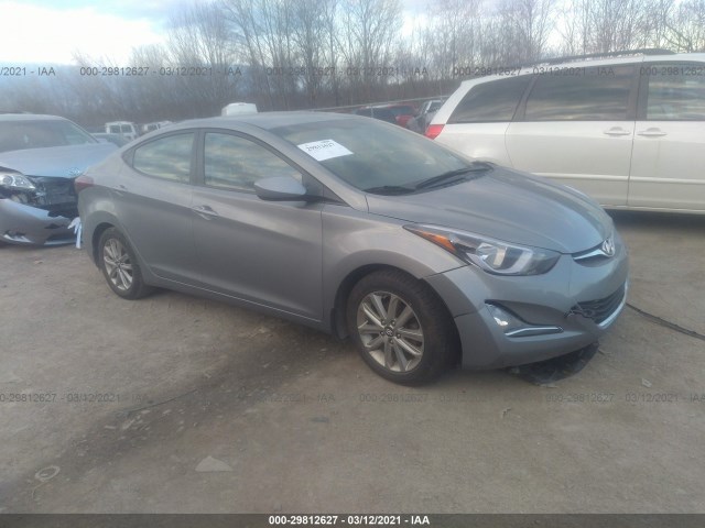 HYUNDAI ELANTRA 2015 kmhdh4ae6fu357854