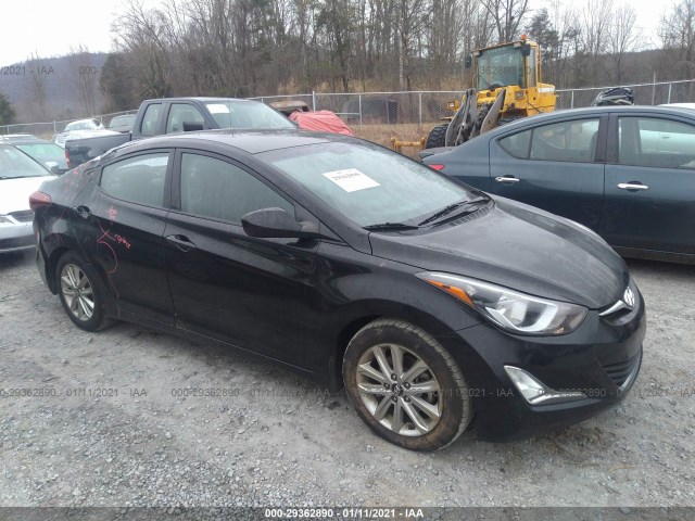 HYUNDAI ELANTRA 2015 kmhdh4ae6fu379563