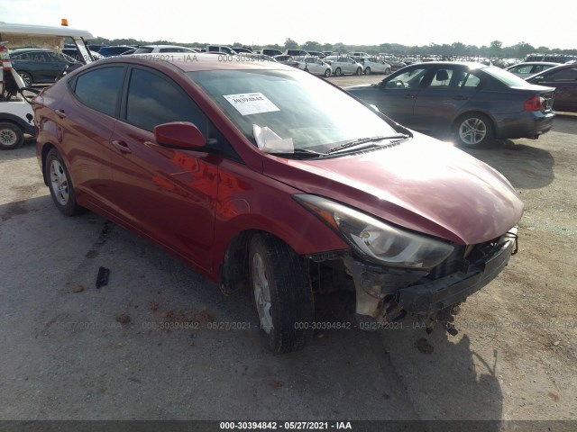 HYUNDAI ELANTRA 2015 kmhdh4ae6fu379823