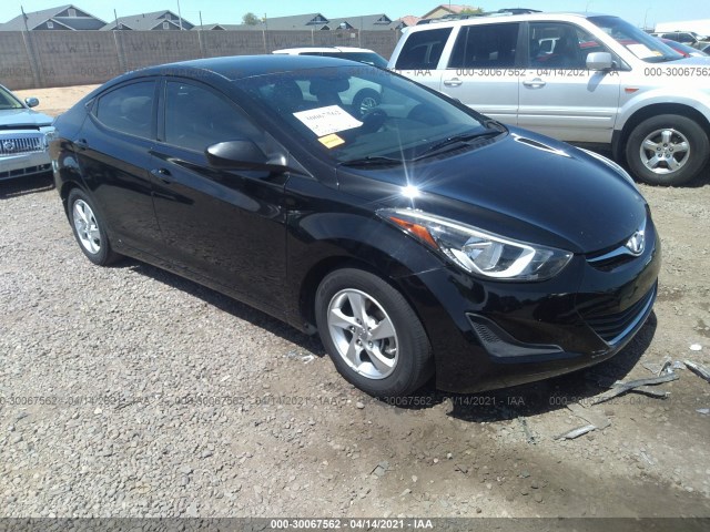 HYUNDAI ELANTRA 2015 kmhdh4ae6fu381281