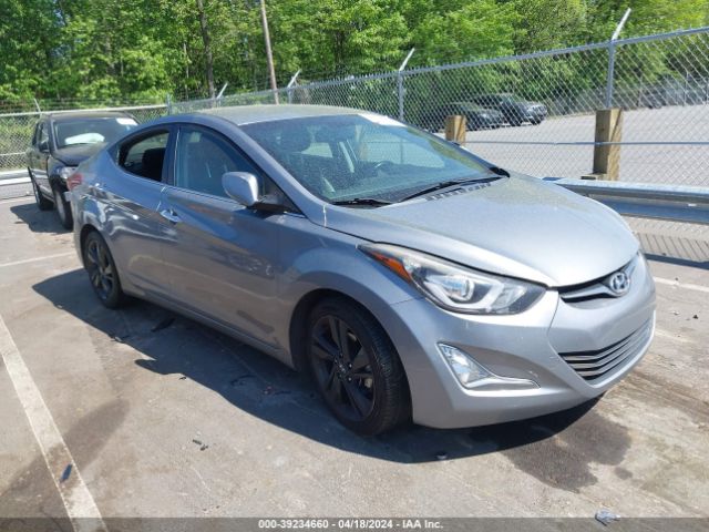 HYUNDAI ELANTRA 2015 kmhdh4ae6fu381958