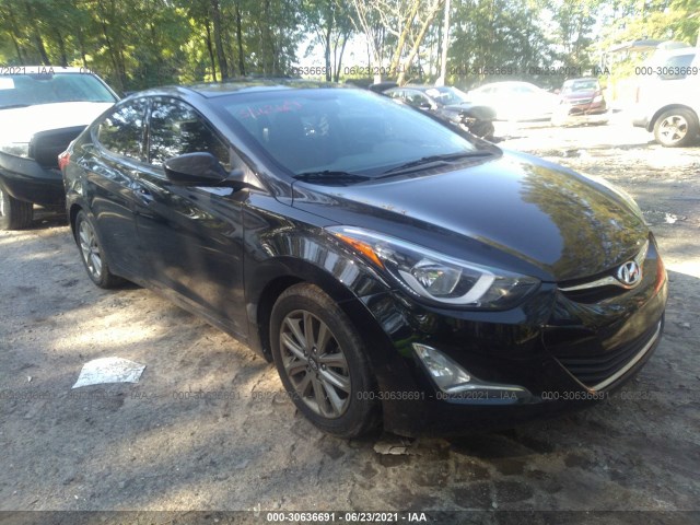 HYUNDAI ELANTRA 2015 kmhdh4ae6fu383872