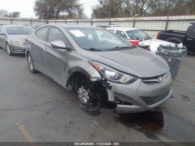 HYUNDAI ELANTRA 2015 kmhdh4ae6fu416708