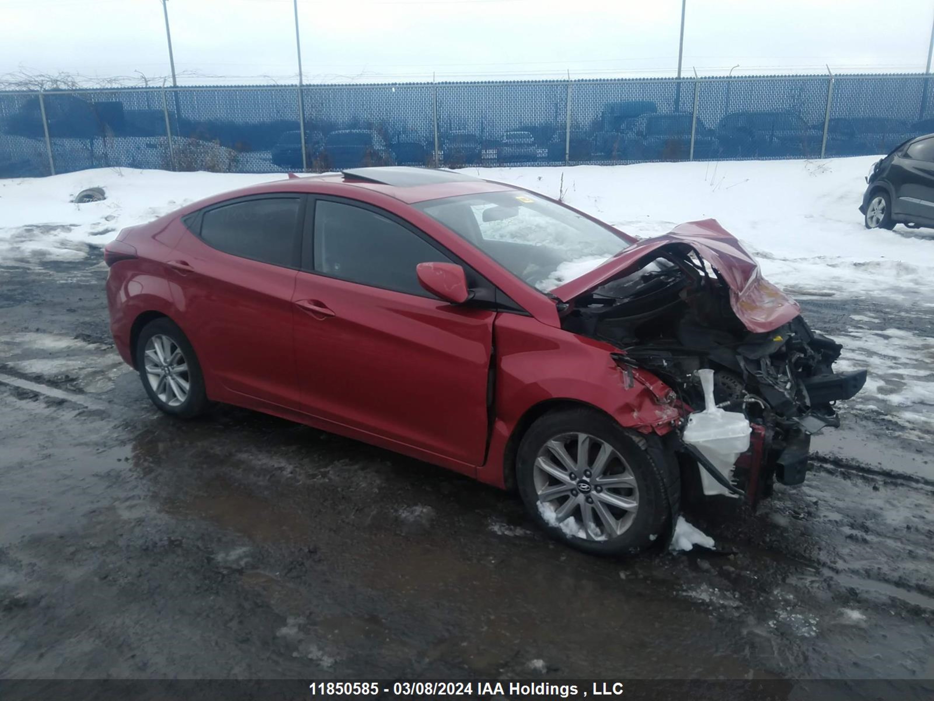 HYUNDAI ELANTRA 2015 kmhdh4ae6fu419074