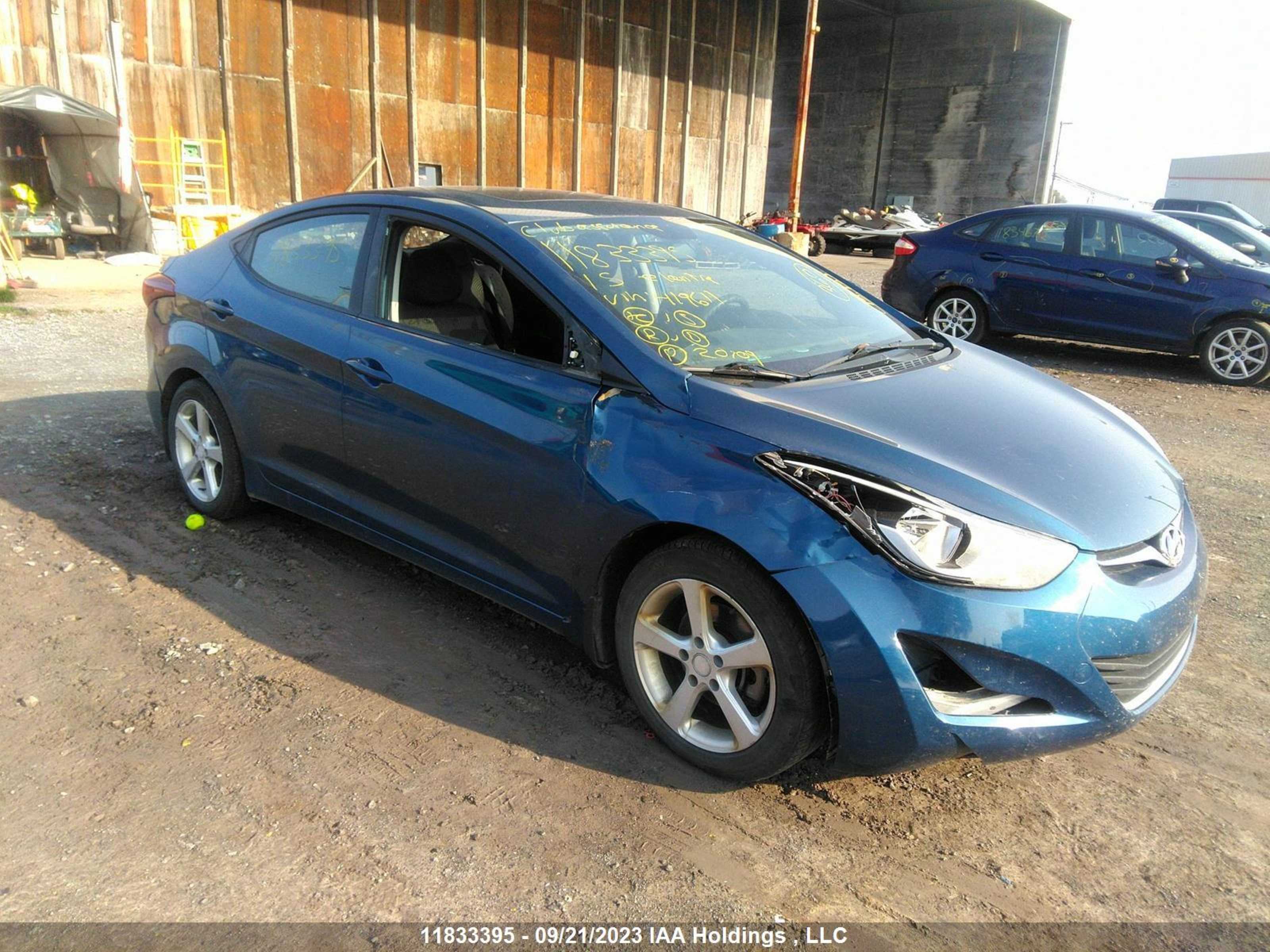 HYUNDAI ELANTRA 2015 kmhdh4ae6fu419611