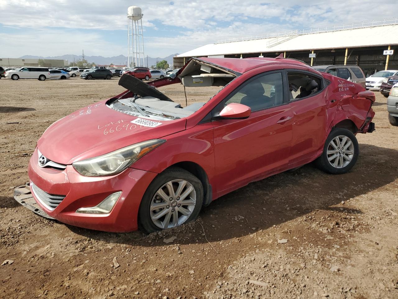 HYUNDAI ELANTRA 2015 kmhdh4ae6fu421326