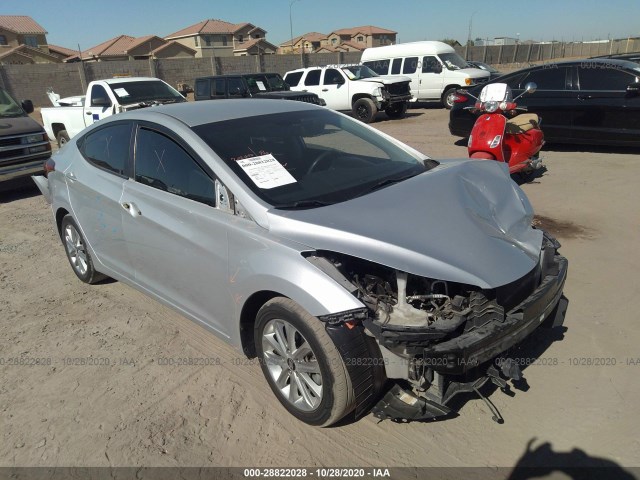 HYUNDAI ELANTRA 2015 kmhdh4ae6fu436635