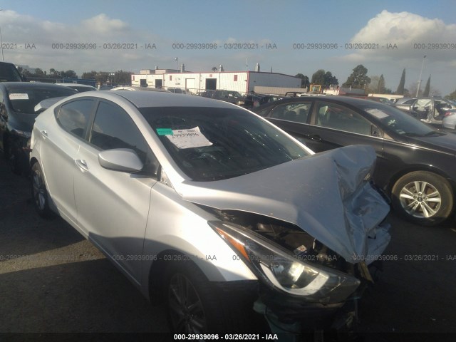 HYUNDAI ELANTRA 2015 kmhdh4ae6fu436649