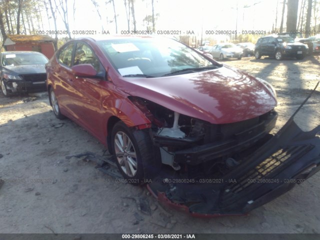 HYUNDAI ELANTRA 2015 kmhdh4ae6fu457372