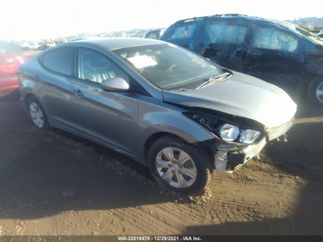 HYUNDAI ELANTRA 2016 kmhdh4ae6gu476988