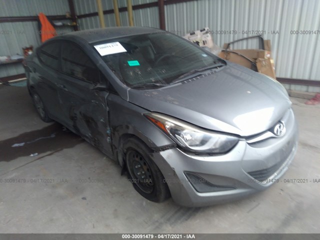 HYUNDAI ELANTRA 2016 kmhdh4ae6gu478448