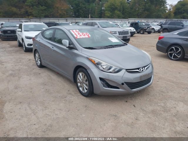 HYUNDAI ELANTRA 2016 kmhdh4ae6gu479065