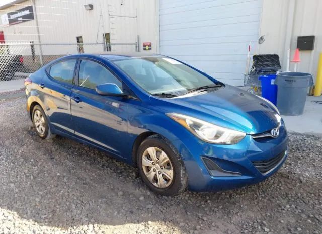 HYUNDAI ELANTRA 2016 kmhdh4ae6gu485383