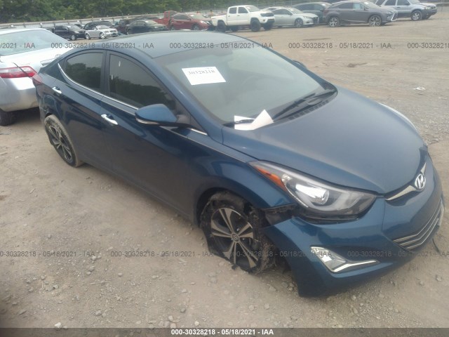 HYUNDAI ELANTRA 2016 kmhdh4ae6gu512517