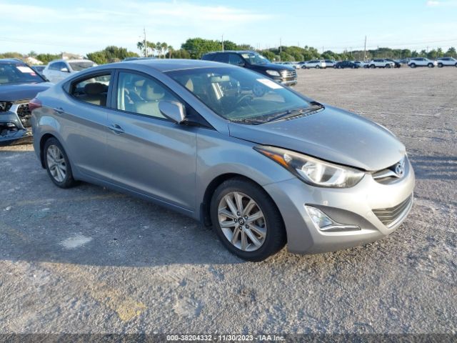 HYUNDAI ELANTRA 2016 kmhdh4ae6gu518317