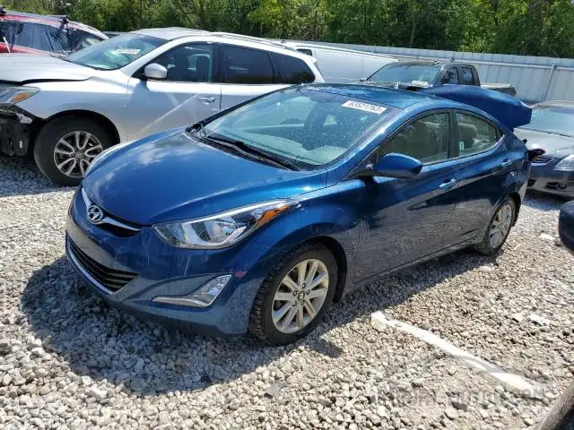 HYUNDAI ELANTRA 2016 kmhdh4ae6gu519872