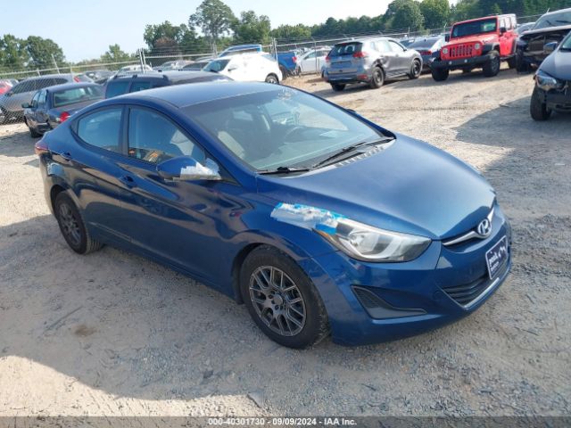 HYUNDAI ELANTRA 2016 kmhdh4ae6gu528698