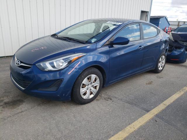 HYUNDAI ELANTRA SE 2016 kmhdh4ae6gu532525