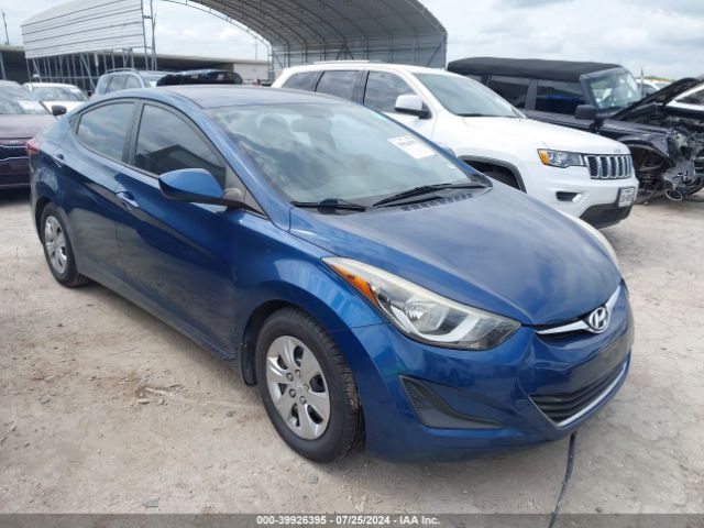 HYUNDAI ELANTRA 2016 kmhdh4ae6gu547509