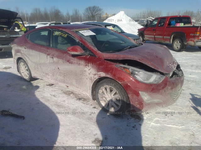 HYUNDAI ELANTRA 2016 kmhdh4ae6gu570529