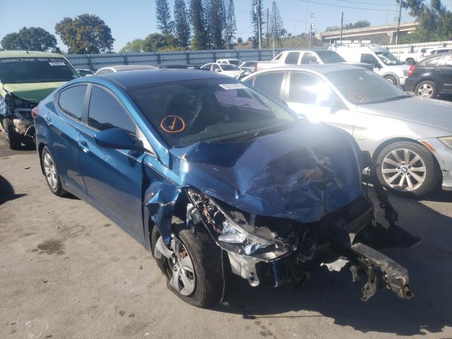 HYUNDAI ELANTRA SE 2016 kmhdh4ae6gu607319