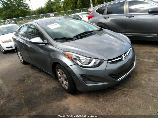 HYUNDAI ELANTRA 2016 kmhdh4ae6gu638246