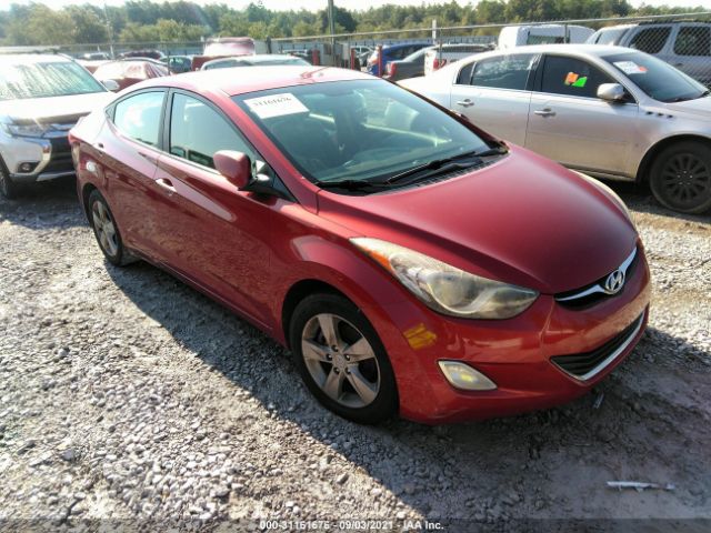 HYUNDAI ELANTRA 2012 kmhdh4ae7cu210387