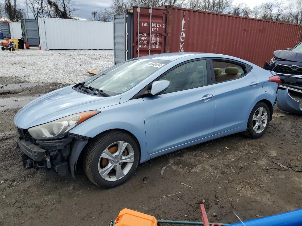 HYUNDAI ELANTRA 2012 kmhdh4ae7cu256916