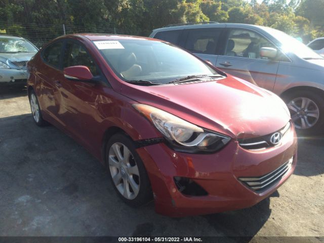 HYUNDAI ELANTRA 2012 kmhdh4ae7cu264336