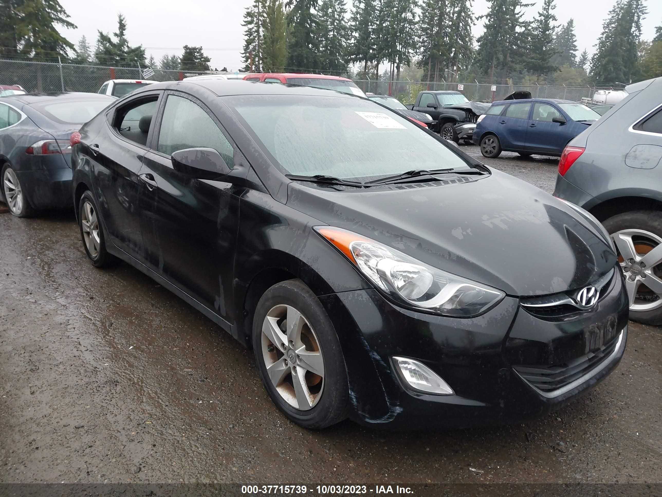 HYUNDAI ELANTRA 2012 kmhdh4ae7cu298566