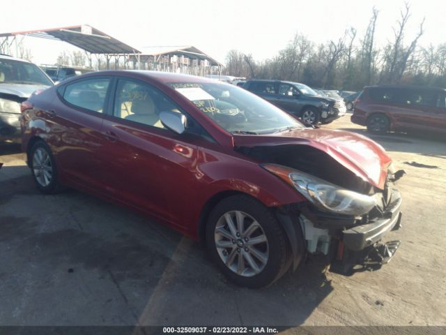 HYUNDAI ELANTRA 2012 kmhdh4ae7cu315060