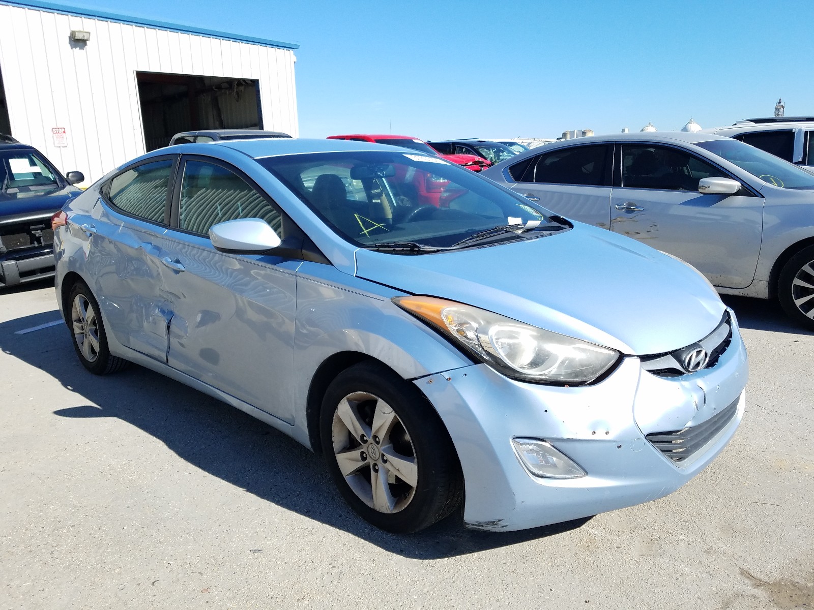 HYUNDAI ELANTRA GL 2012 kmhdh4ae7cu323997