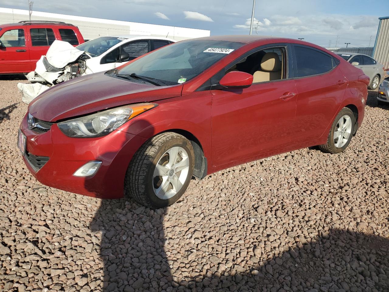 HYUNDAI ELANTRA 2012 kmhdh4ae7cu324938