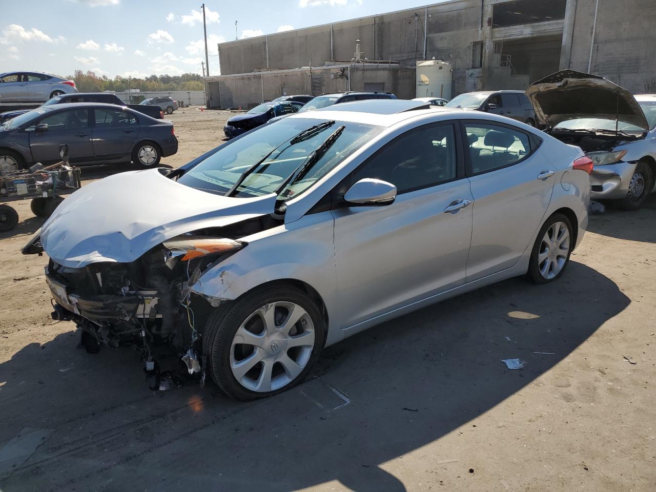 HYUNDAI ELANTRA 2012 kmhdh4ae7cu338340