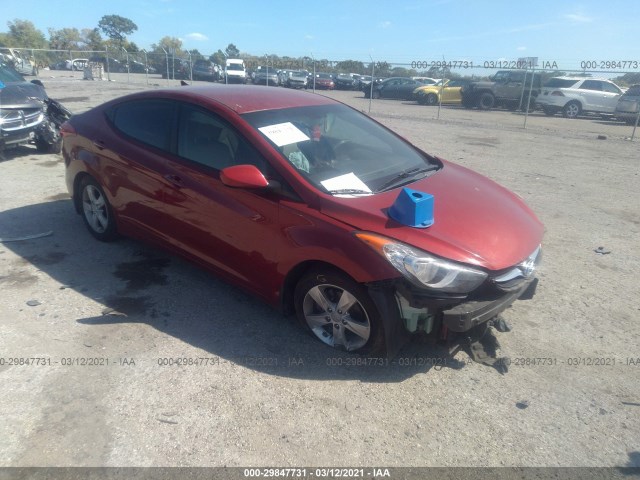 HYUNDAI ELANTRA 2012 kmhdh4ae7cu355851