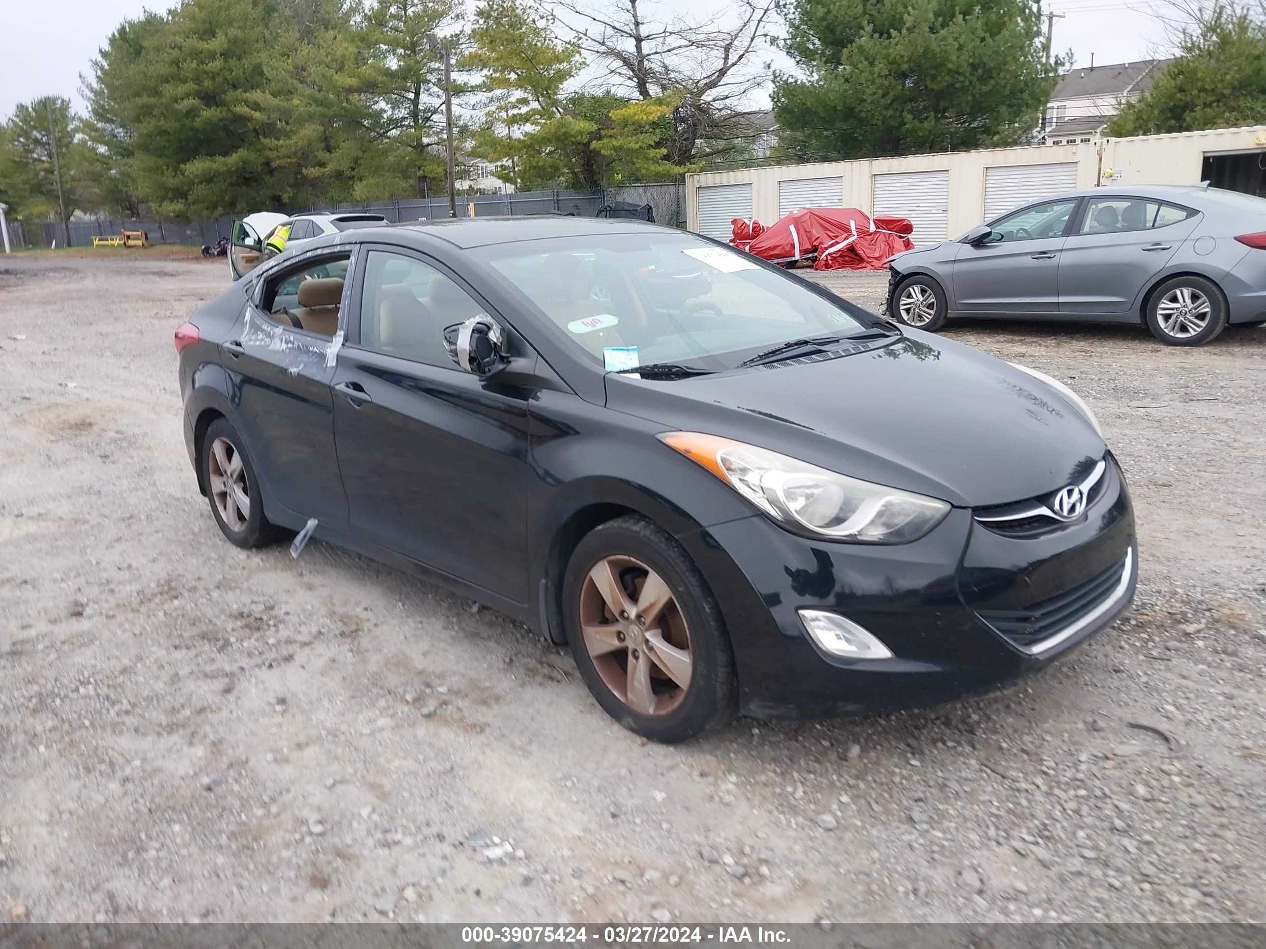 HYUNDAI ELANTRA 2012 kmhdh4ae7cu361844