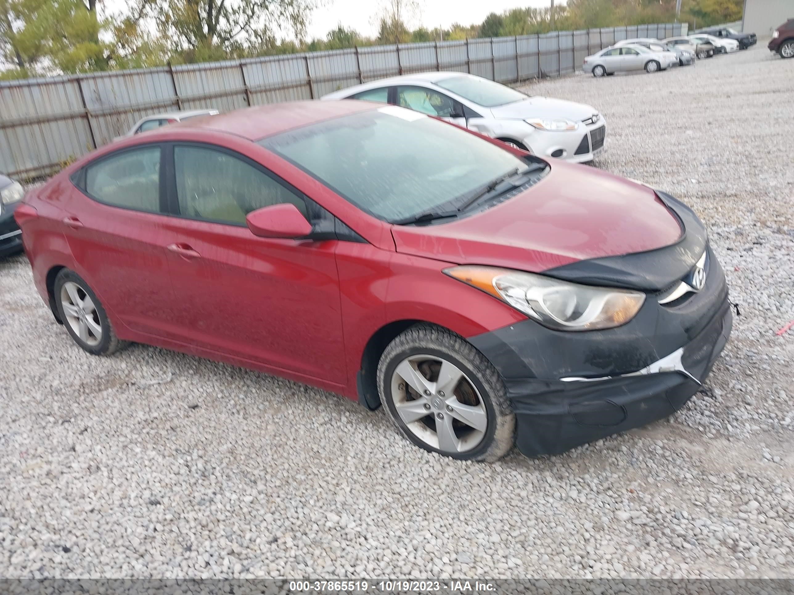 HYUNDAI ELANTRA 2012 kmhdh4ae7cu388607