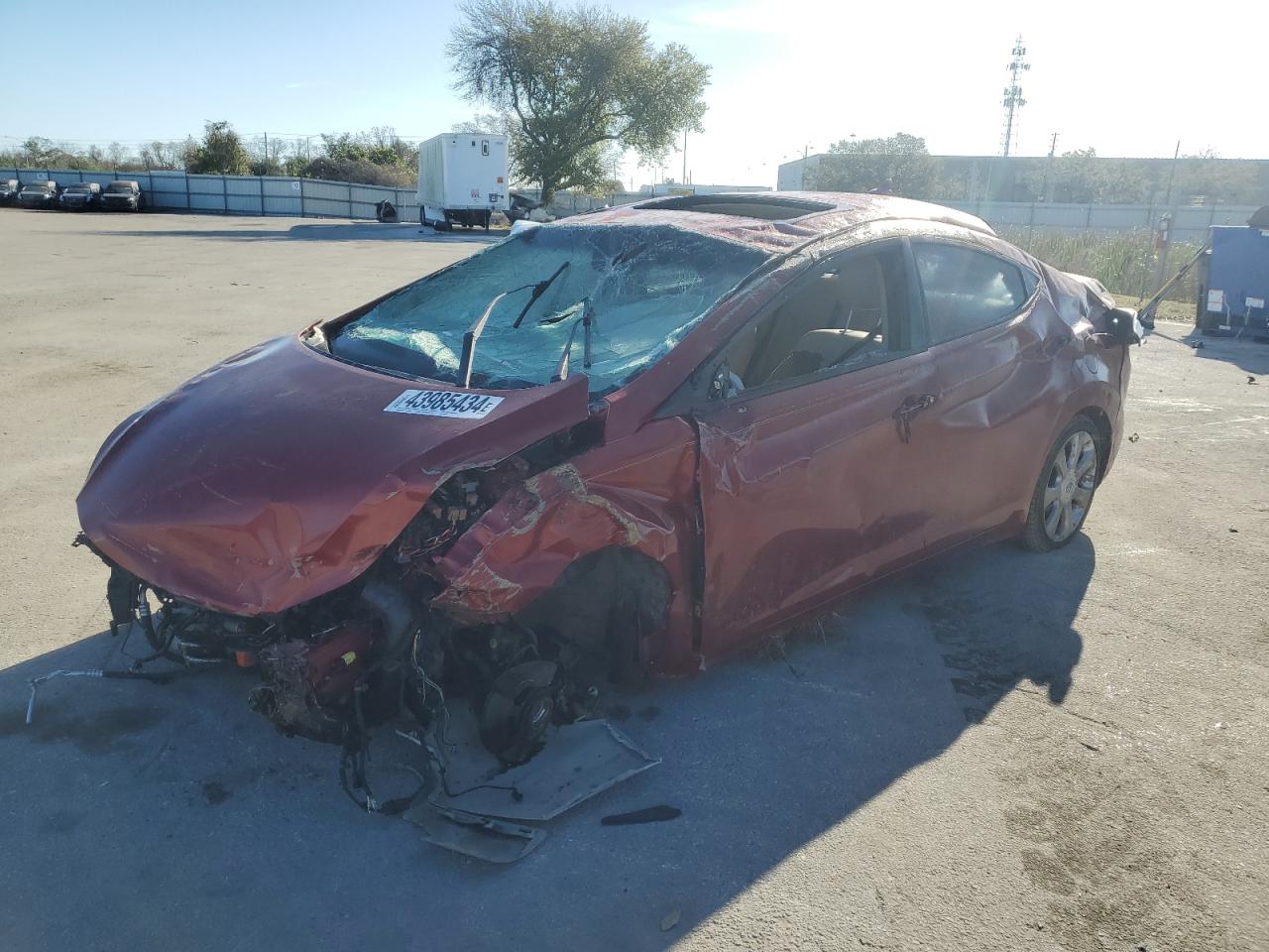 HYUNDAI ELANTRA 2012 kmhdh4ae7cu450975