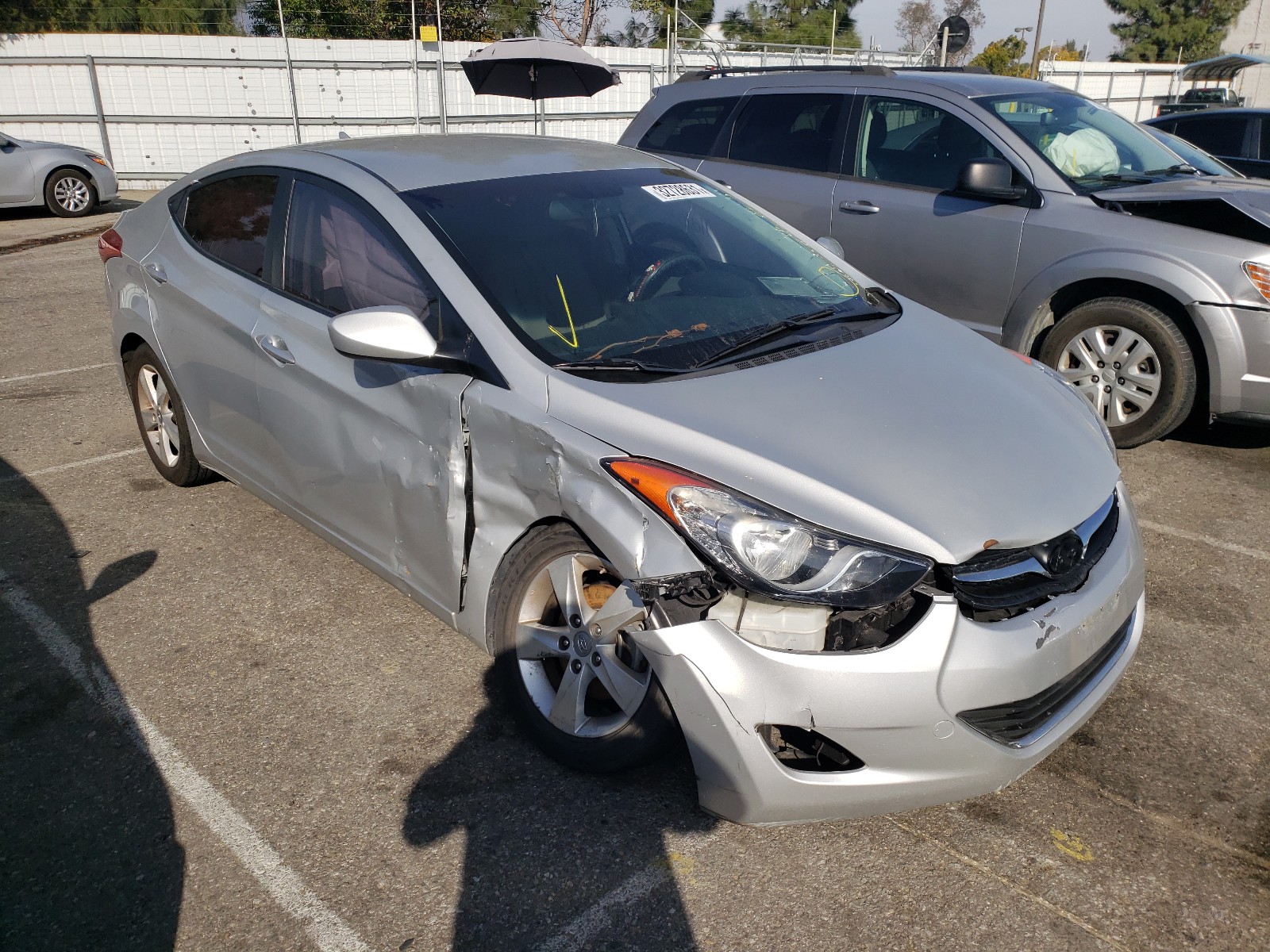 HYUNDAI ELANTRA GL 2013 kmhdh4ae7du019361