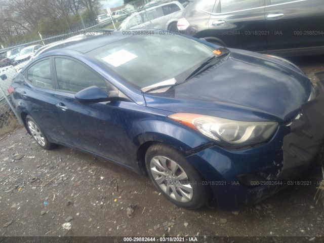 HYUNDAI ELANTRA 2013 kmhdh4ae7du483976