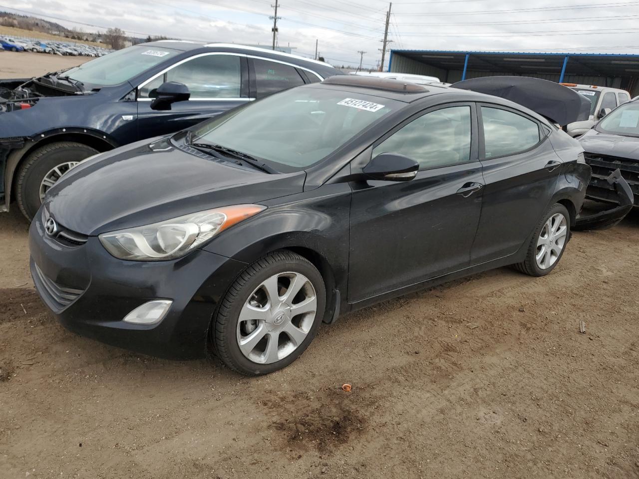 HYUNDAI ELANTRA 2013 kmhdh4ae7du486375