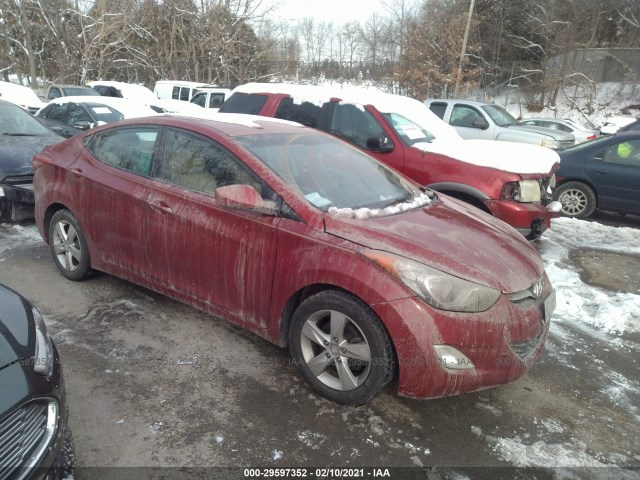 HYUNDAI ELANTRA 2013 kmhdh4ae7du494699