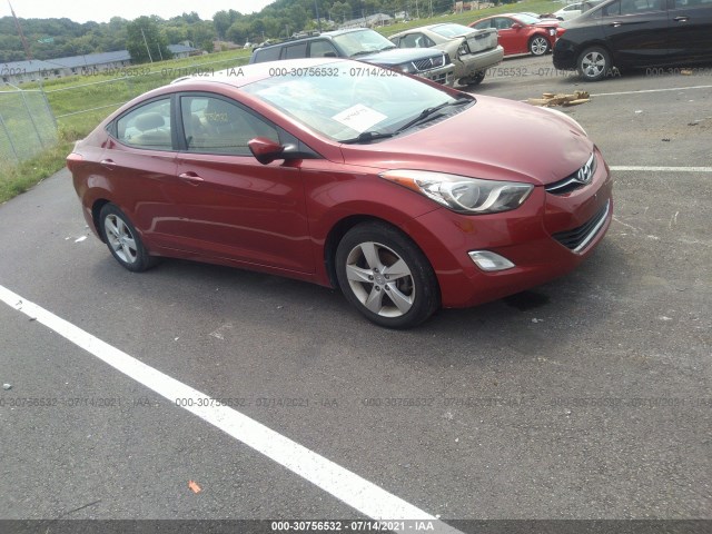 HYUNDAI ELANTRA 2013 kmhdh4ae7du498509