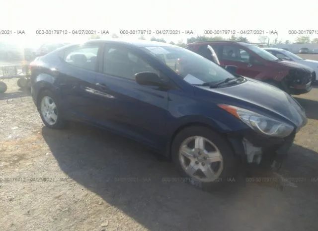 HYUNDAI ELANTRA 2013 kmhdh4ae7du526163