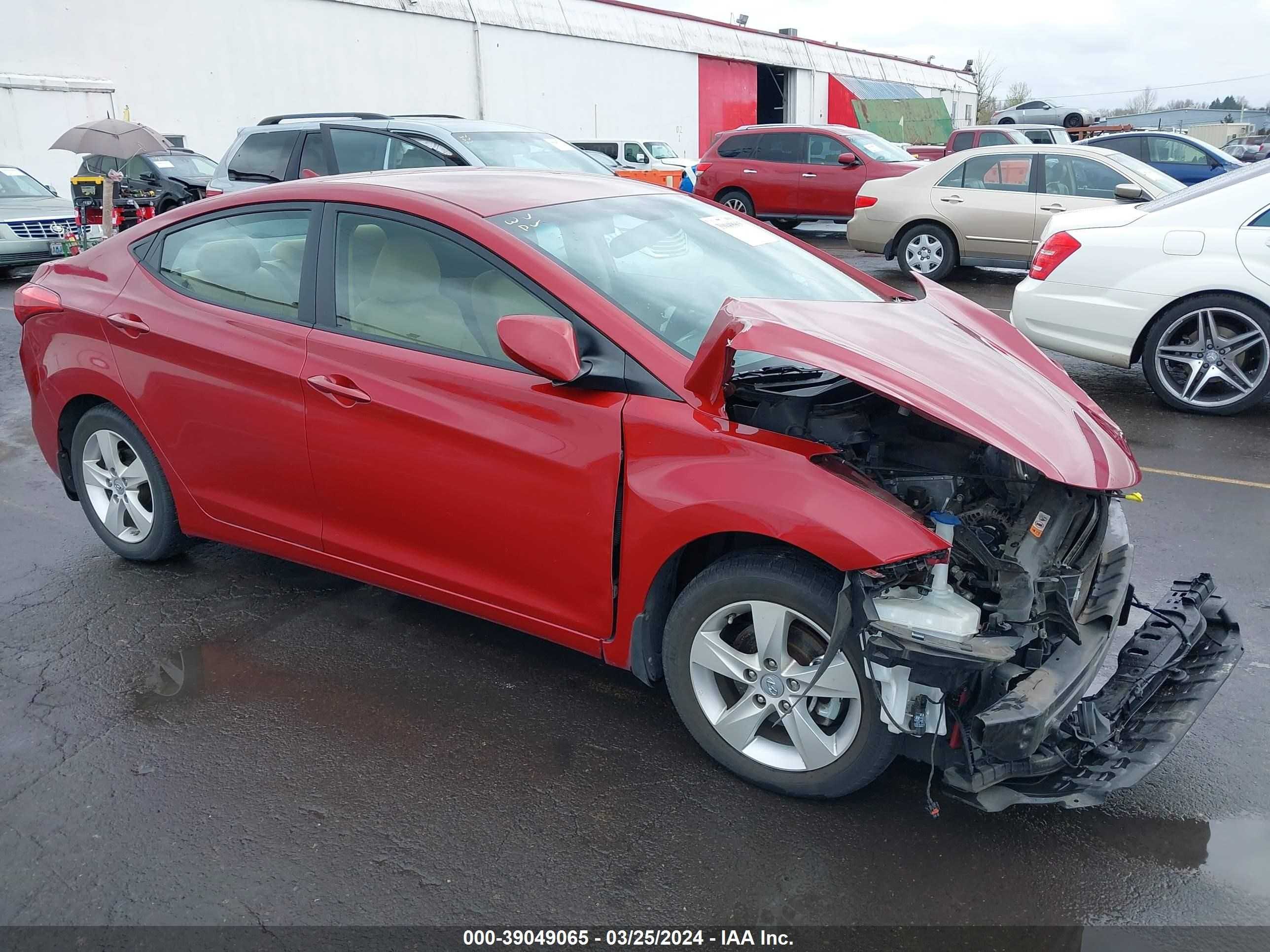 HYUNDAI ELANTRA 2013 kmhdh4ae7du596813