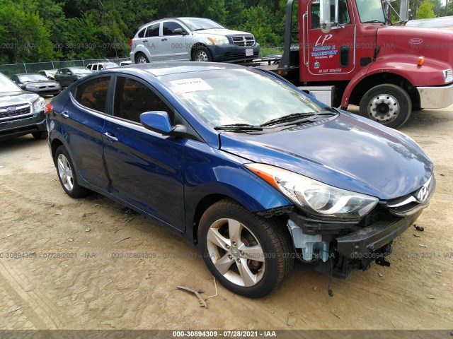 HYUNDAI ELANTRA 2013 kmhdh4ae7du672644