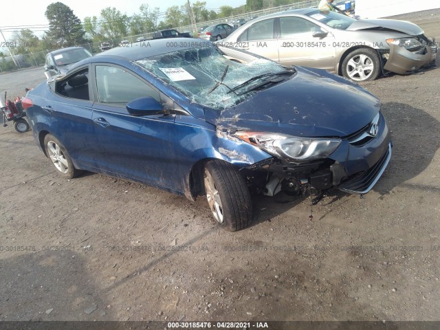 HYUNDAI ELANTRA 2013 kmhdh4ae7du681568