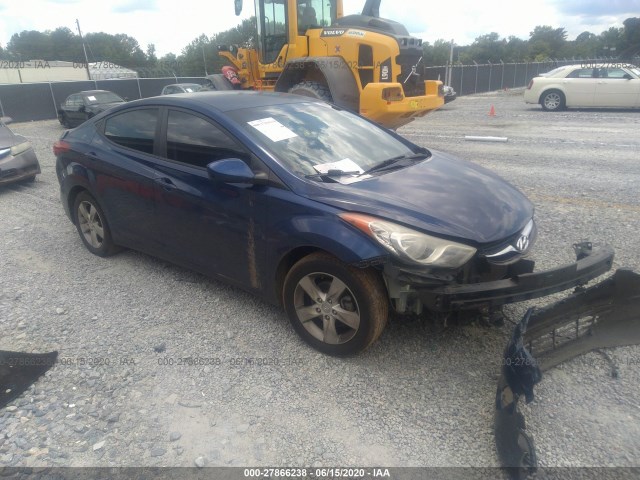 HYUNDAI ELANTRA 2013 kmhdh4ae7du684440